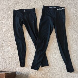 Nike Pro Black Athletic Leggings